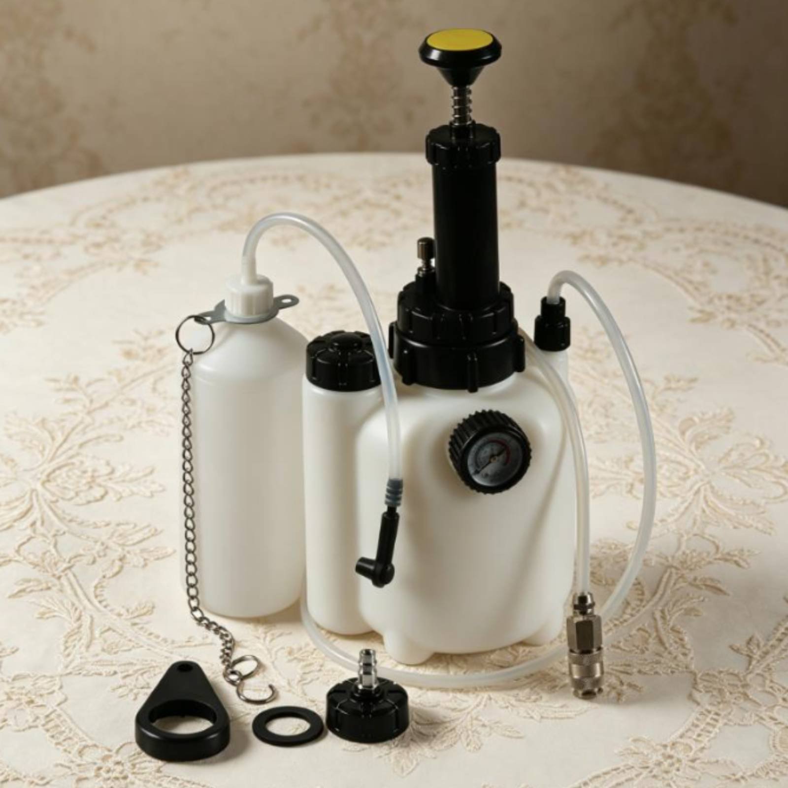 Car Brake Oil Change Tool Sing - Brake Bleeder Kit review and price