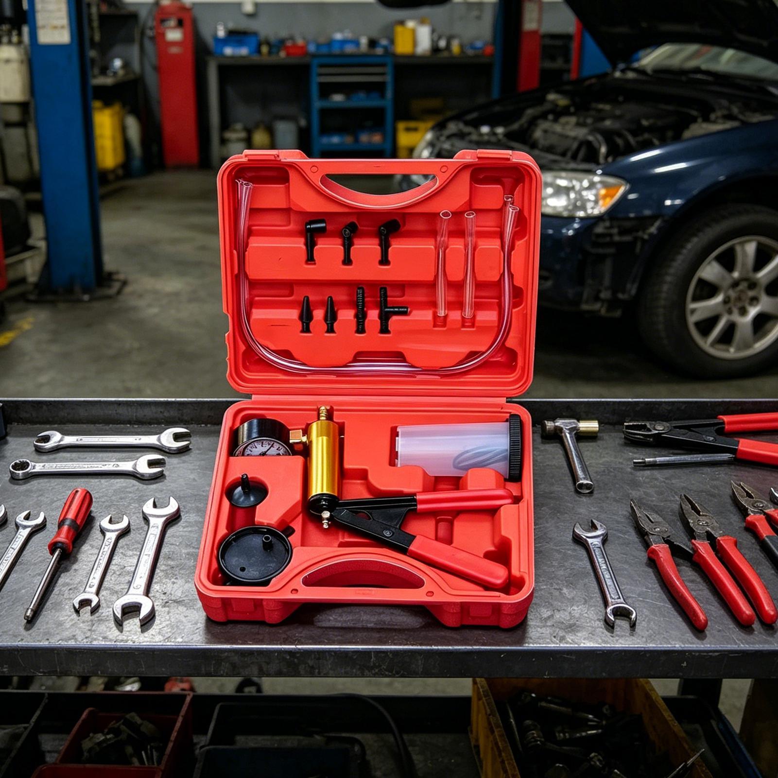 Car Brake Bleeder Kit Hand Vac - Brake Bleeder Kit review and price