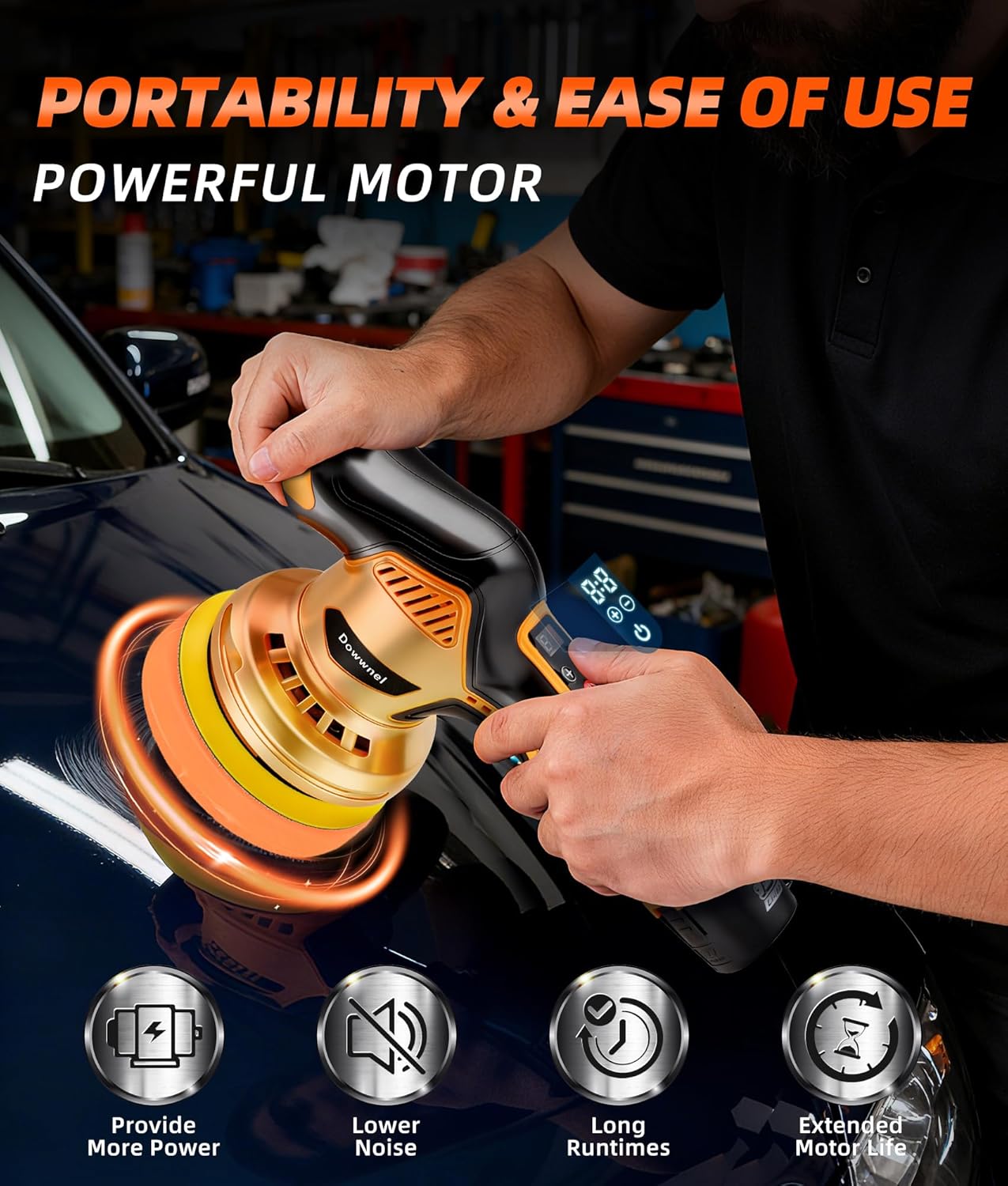2026 Buffer Polisher, 8-Speed  - Orbital Polisher Da review and price