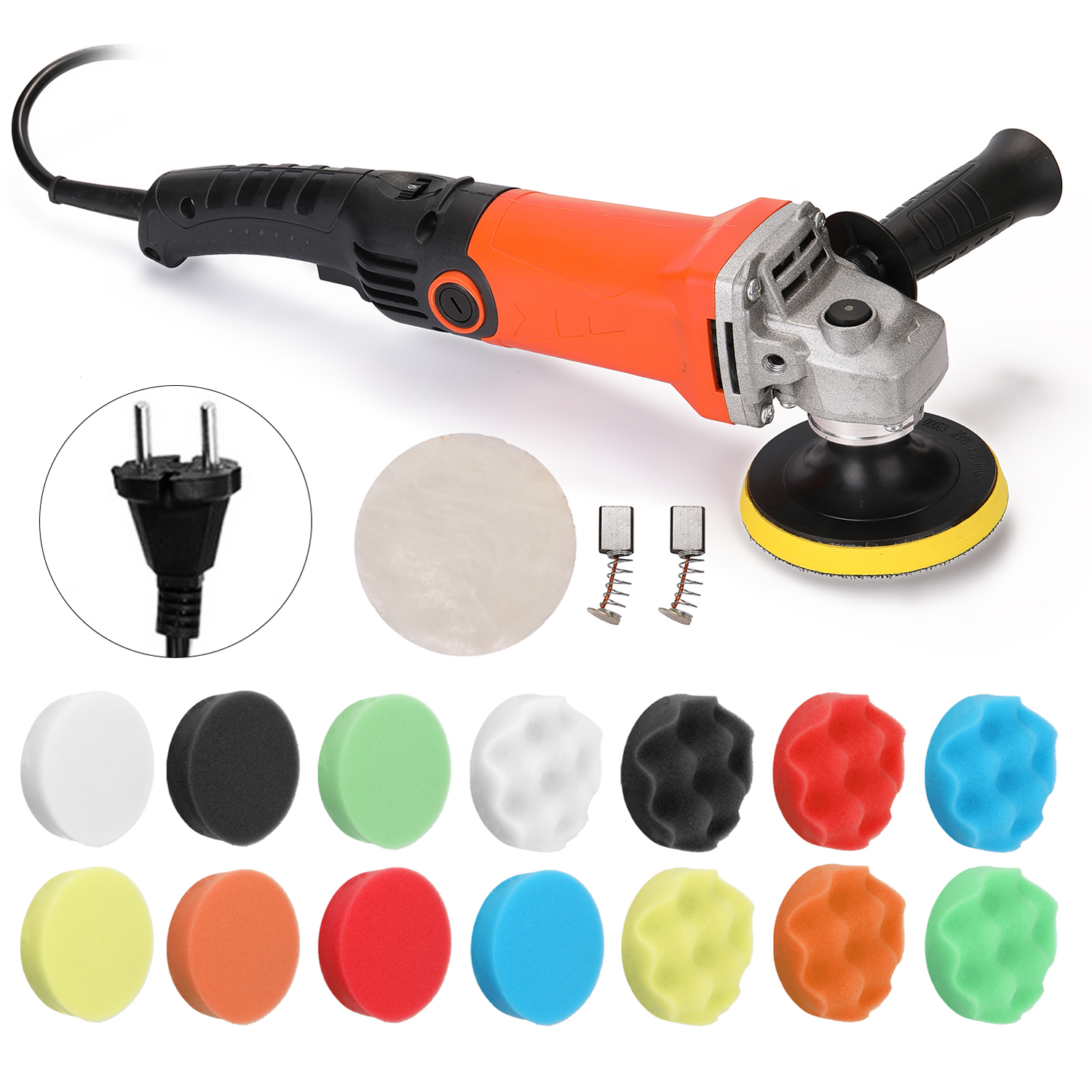 1200W 220V Automotive Polisher - Orbital Polisher Da review and price