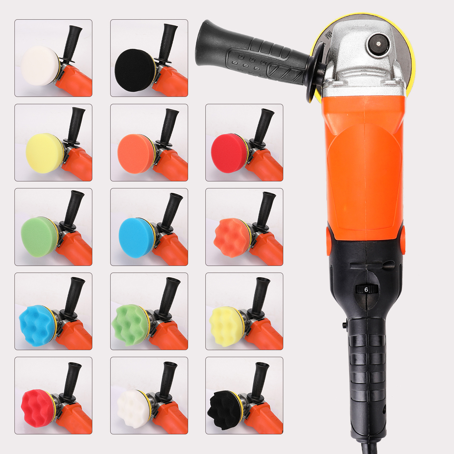 1200W 220V Automotive Polisher - Orbital Polisher Da review and price