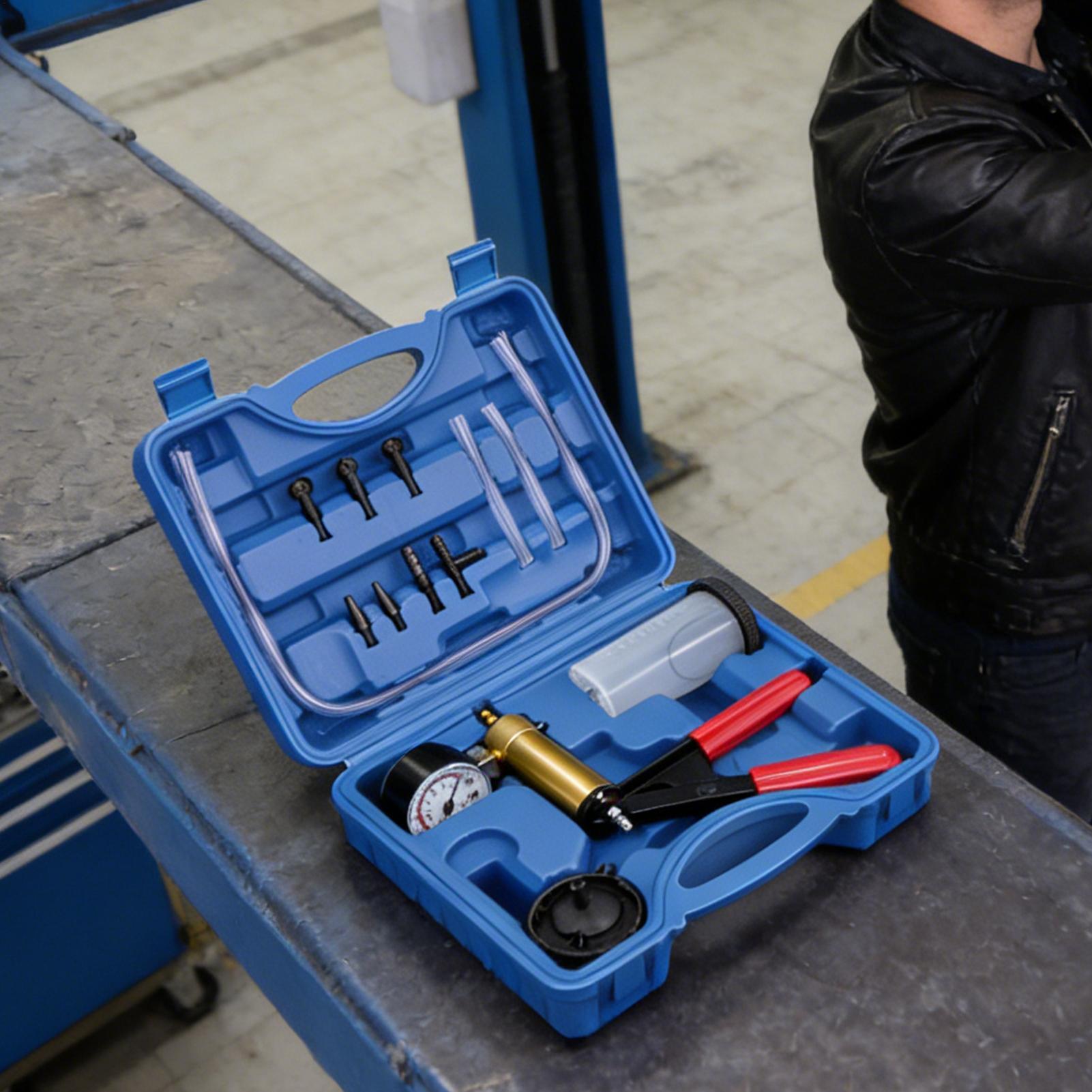 Car Vacuum Pump Handheld Brake - Brake Bleeder Kit review and price