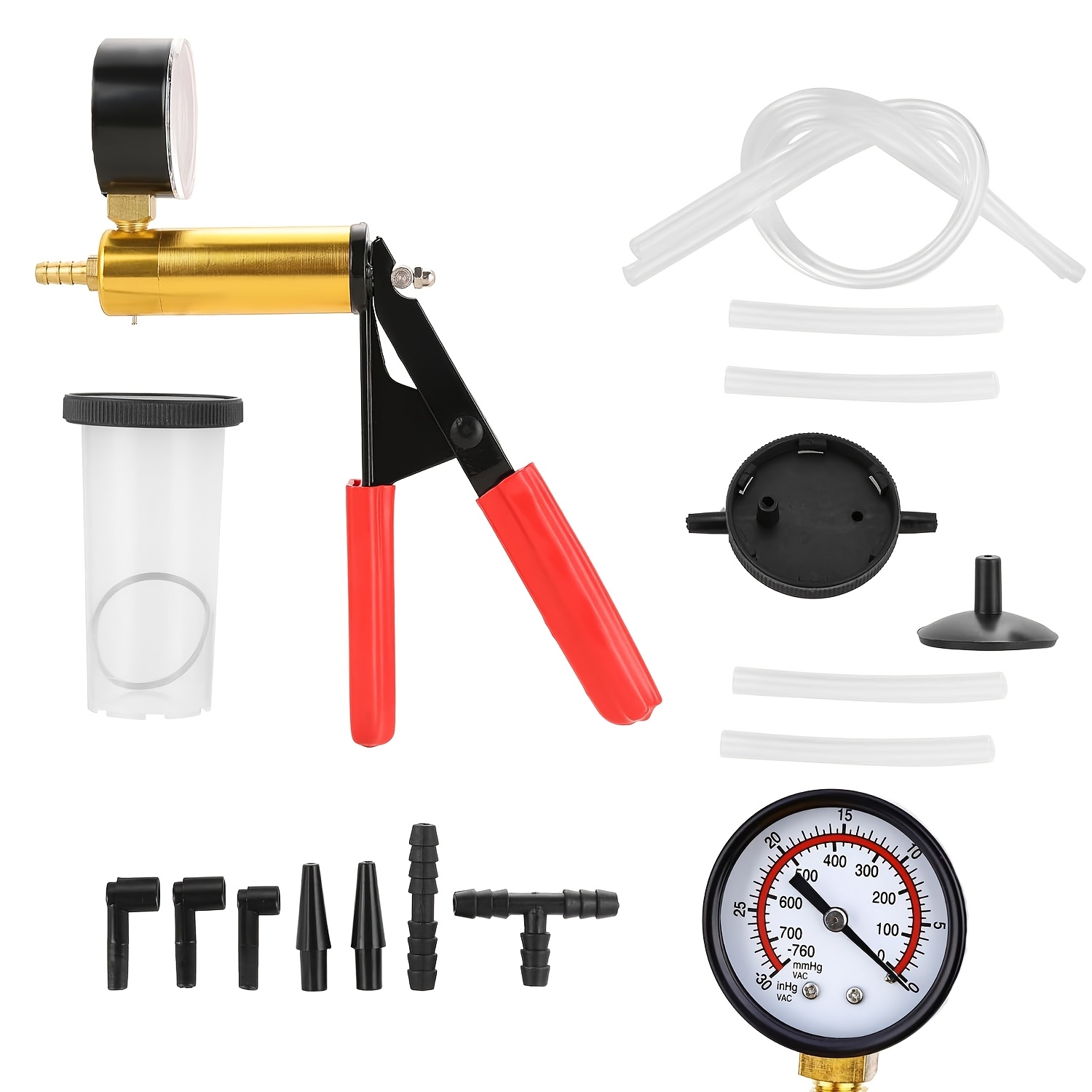Brake Bleeder Kit with Vacuum  - Brake Bleeder Kit review and price