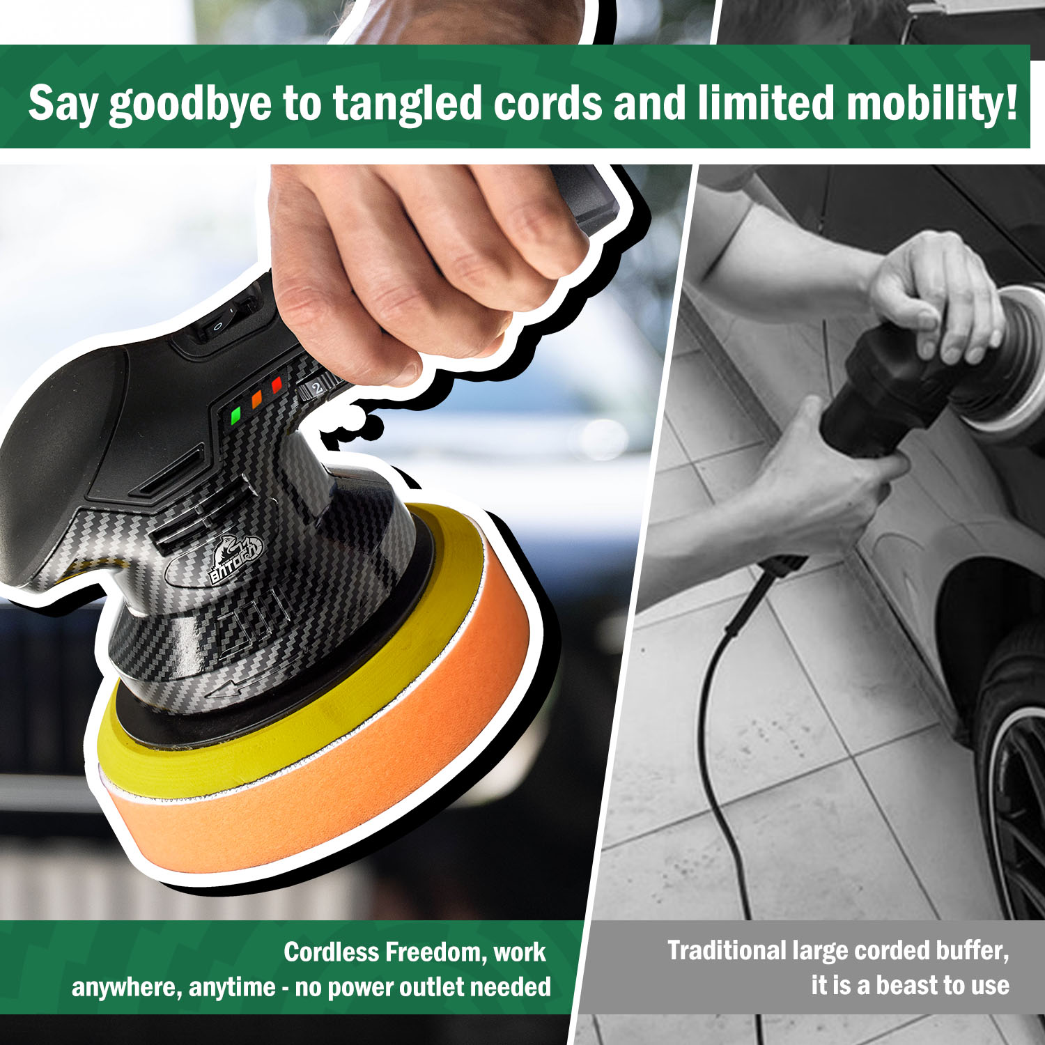 BATOCA S3 12V Cordless Car Pol - Orbital Polisher Da review and price